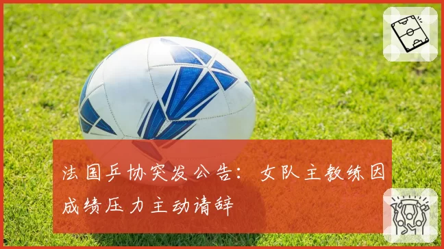 法国乒协突发公告：女队主教练因成绩压力主动请辞