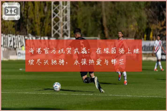 海港官方祝贺武磊:在绿茵场上继续尽兴驰骋,永葆热爱与锋芒